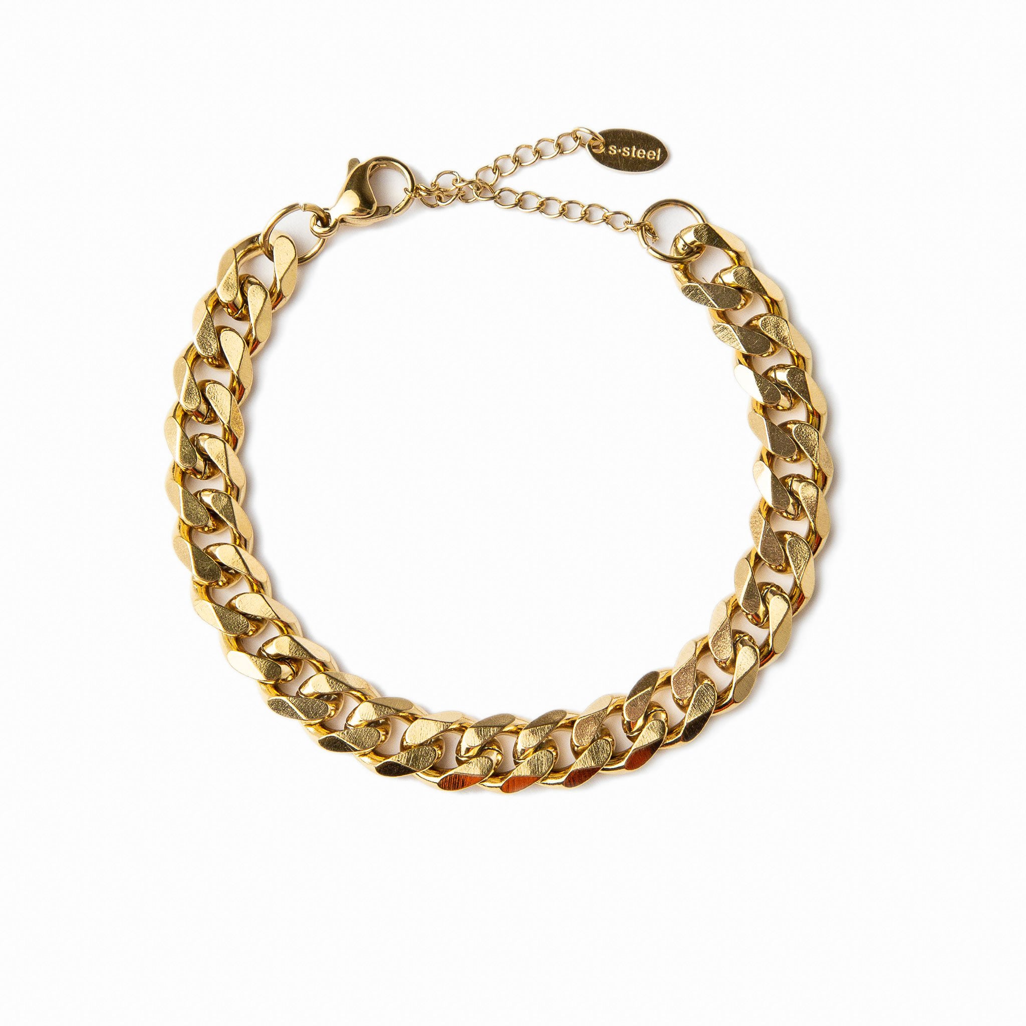 Curb Bracelet 18K Gold Plated - Gold