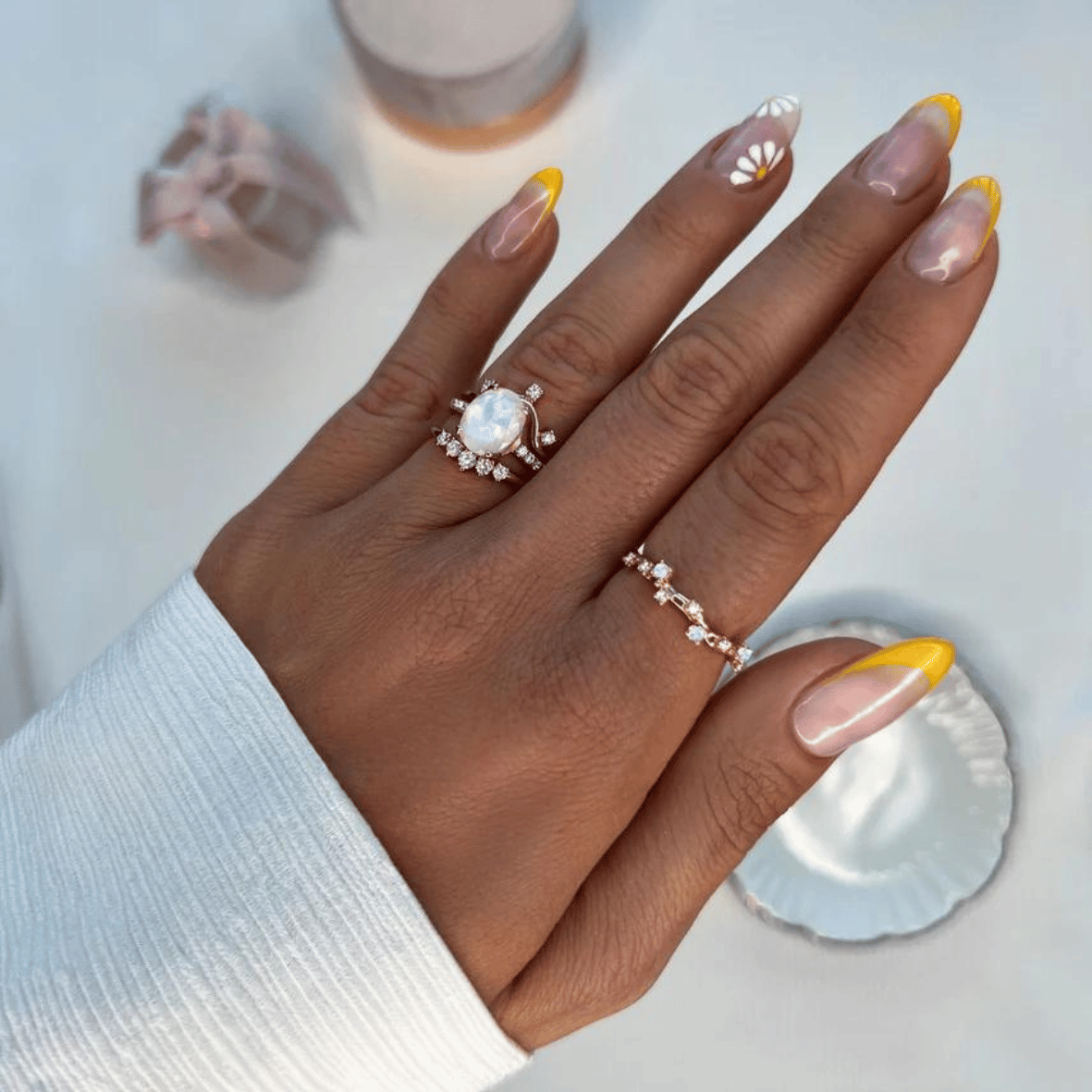 MoonStone Ring