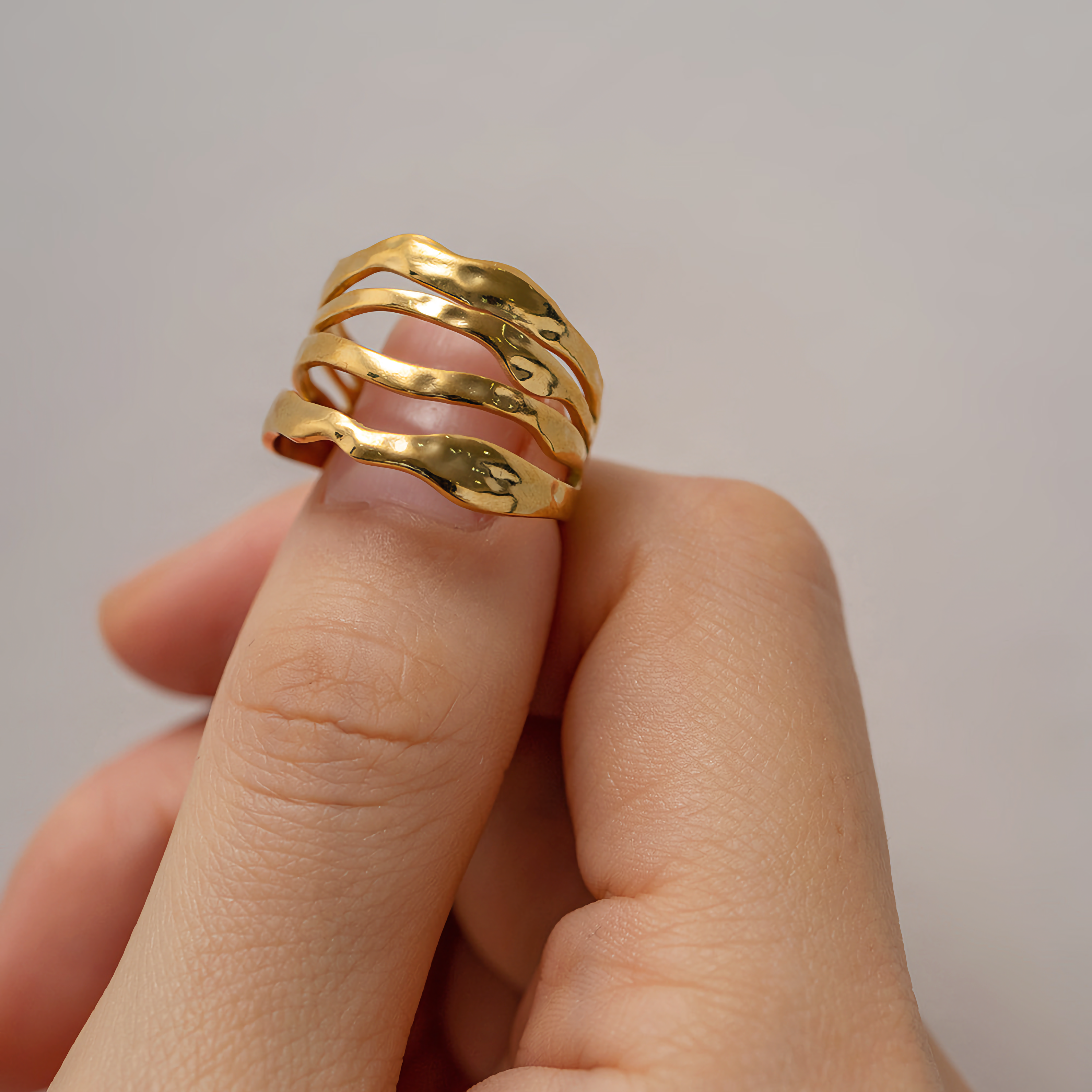 Cass Gold Ring