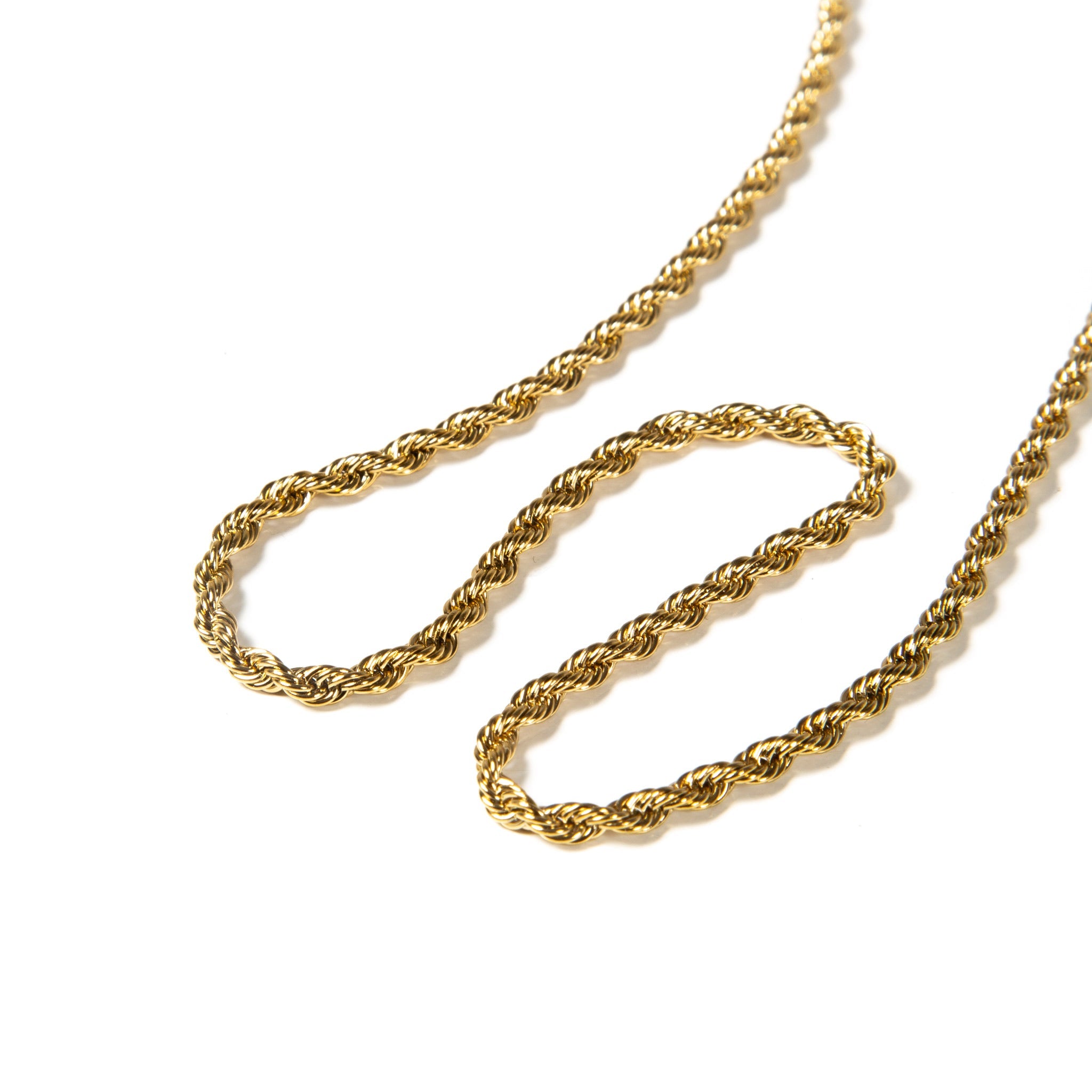 Rope Necklace - Gold