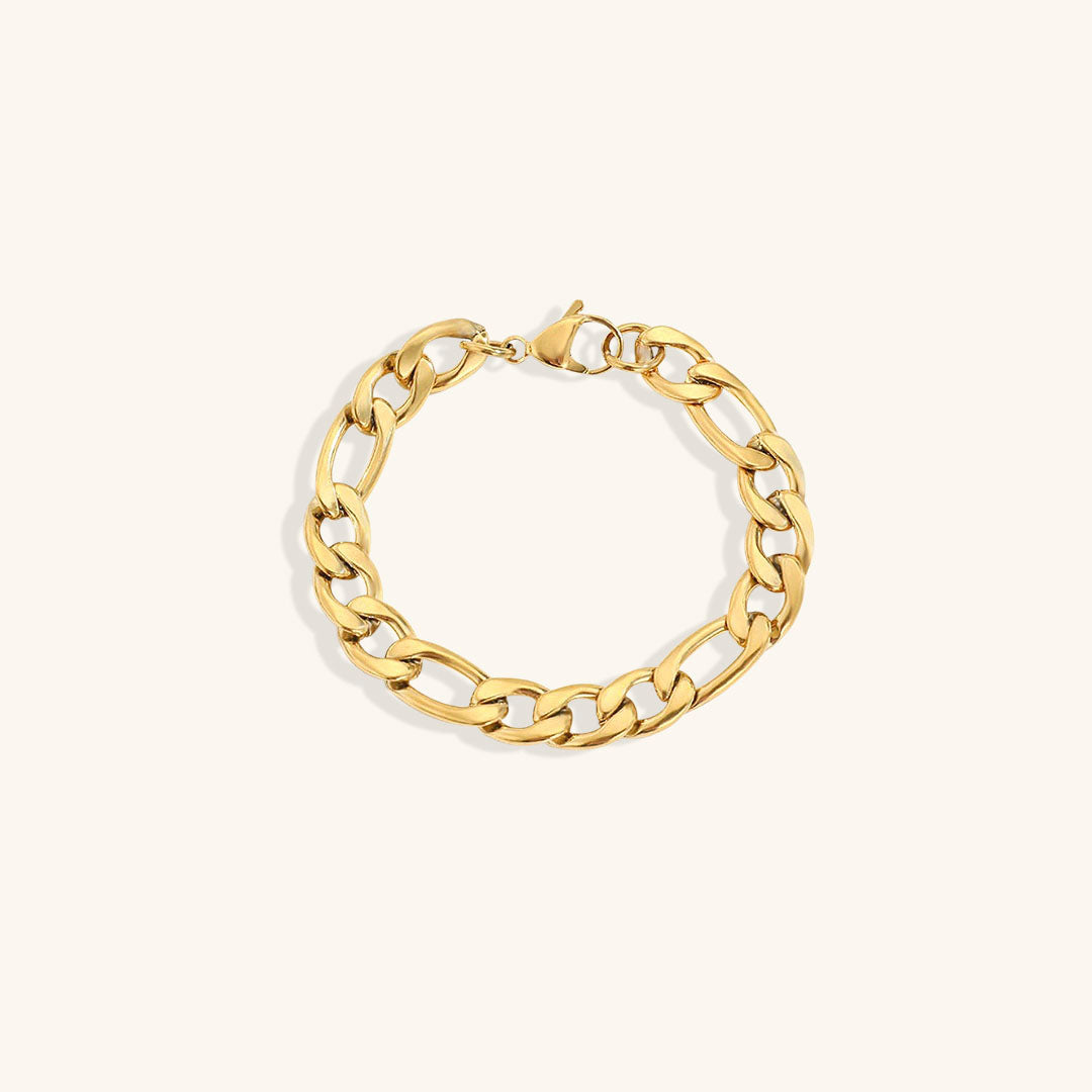 Saturn Gold Chain Bracelet