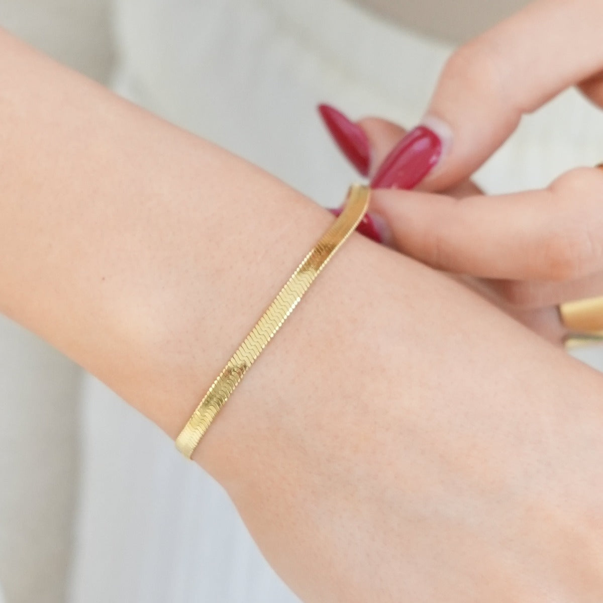 Snake Bracelet - Gold