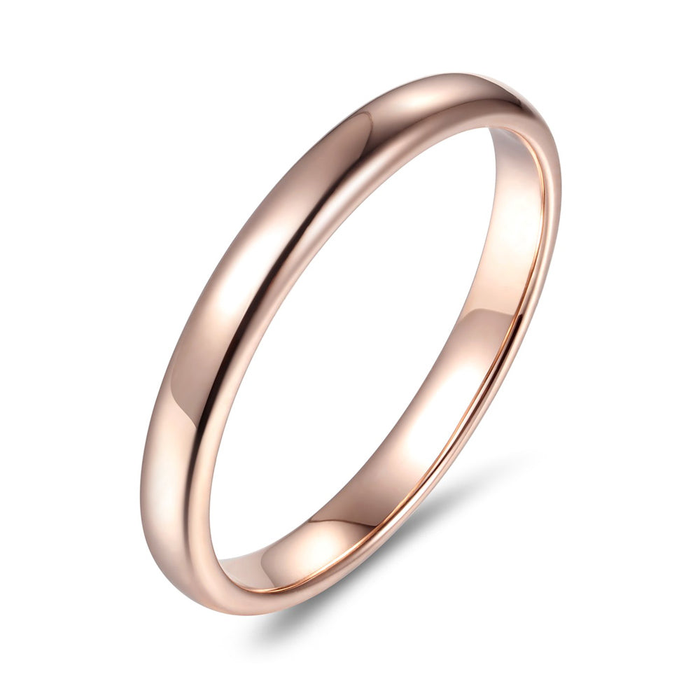 High Polished Classic Comfort Fit Wedding Band