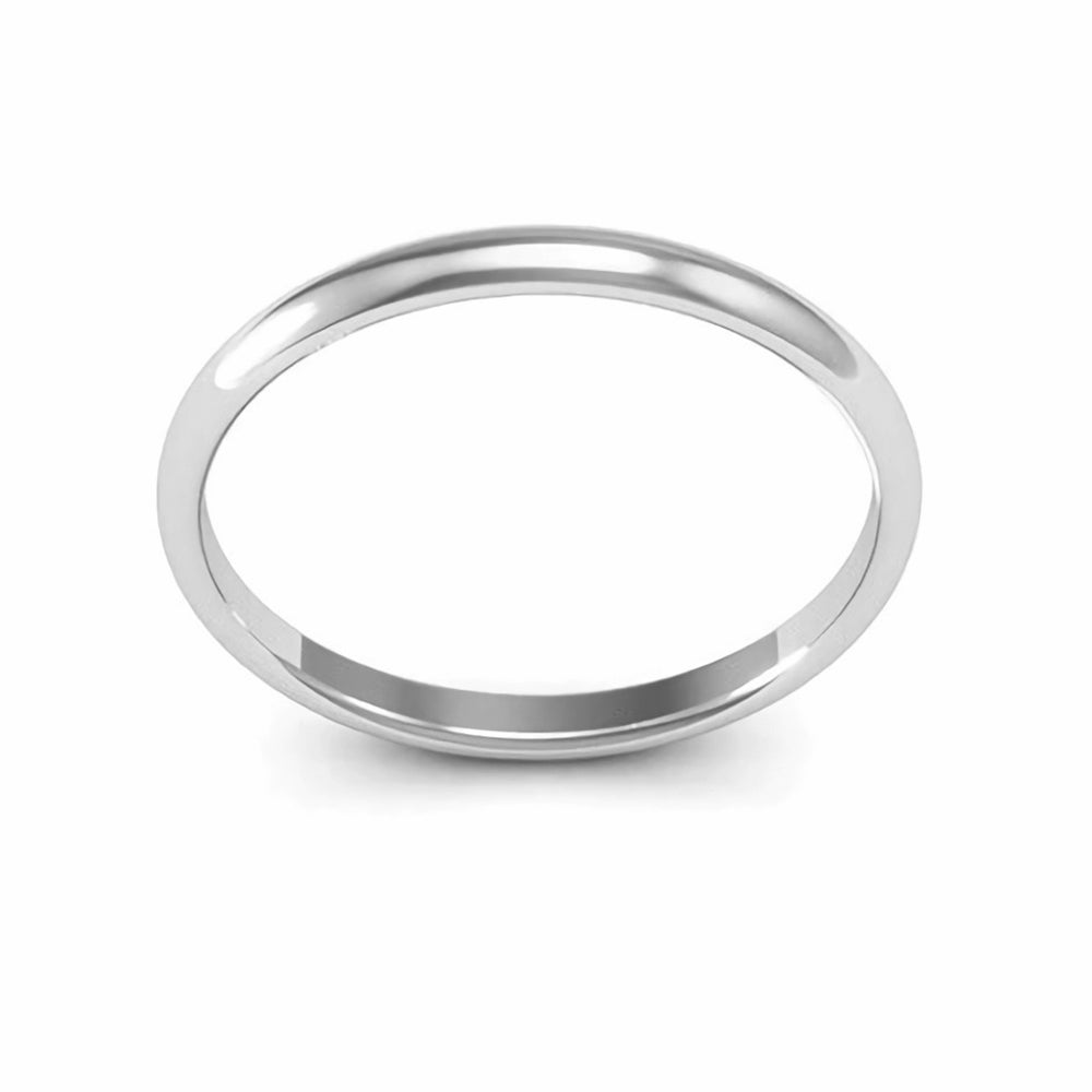 High Polished Classic Comfort Fit Wedding Band