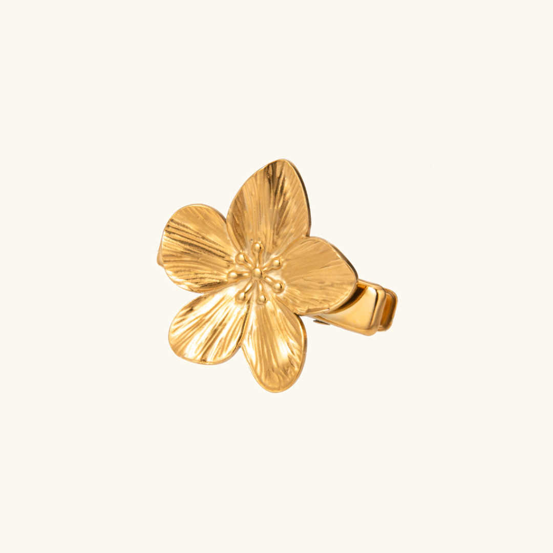 Natalie Gold Hair Clip